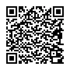 Código QR para número de telefone +19892000383