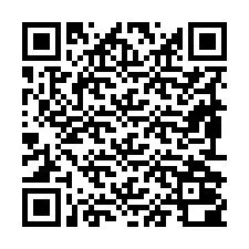 Codice QR per il numero di telefono +19892000385