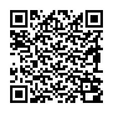 QR Code สำหรับหมายเลขโทรศัพท์ +19892000400