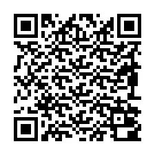 Codice QR per il numero di telefono +19892000404