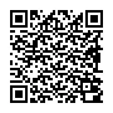 QR-Code für Telefonnummer +19892000436