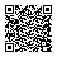 QR Code pour le numéro de téléphone +19892000474