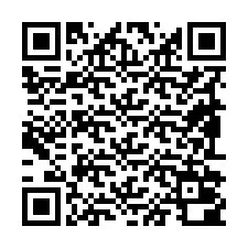 Código QR para número de teléfono +19892000479