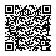 QR-код для номера телефона +19892000483