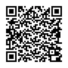 Código QR para número de teléfono +19892000488