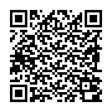 QR-koodi puhelinnumerolle +19892000494