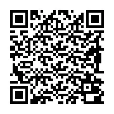 Código QR para número de teléfono +19892000524