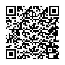 QR Code pour le numéro de téléphone +19892000549