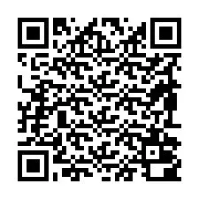 QR Code pour le numéro de téléphone +19892000551