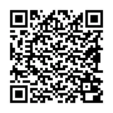 Kode QR untuk nomor Telepon +19892000599