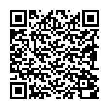 QR Code สำหรับหมายเลขโทรศัพท์ +19892000628