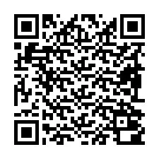 QR-код для номера телефона +19892000637