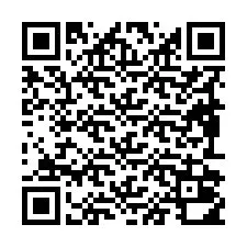 Código QR para número de teléfono +19892010012