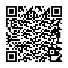 Codice QR per il numero di telefono +19892010456