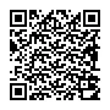 Código QR para número de teléfono +19892010832