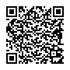 Código QR para número de teléfono +19892011026