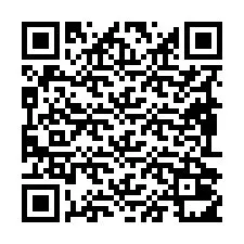 Código QR para número de teléfono +19892011266