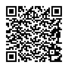 Código QR para número de teléfono +19892012515