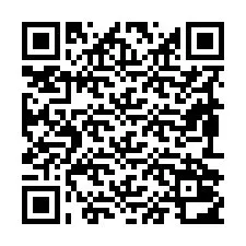 QR-koodi puhelinnumerolle +19892012605