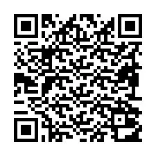 QR Code สำหรับหมายเลขโทรศัพท์ +19892012687