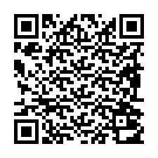 Código QR para número de teléfono +19892012772