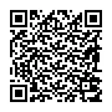 Código QR para número de teléfono +19892017955