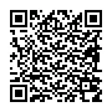 QR-koodi puhelinnumerolle +19892018463