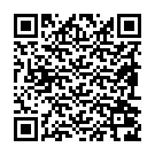 QR Code pour le numéro de téléphone +19892026759