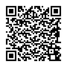 Código QR para número de teléfono +19892040048