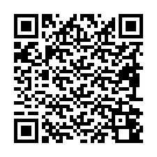 Kod QR dla numeru telefonu +19892040083