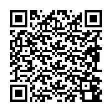 QR код за телефонен номер +19892040172