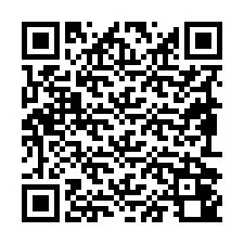 Codice QR per il numero di telefono +19892040218