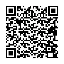 Codice QR per il numero di telefono +19892040257