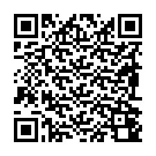 QR-koodi puhelinnumerolle +19892040264