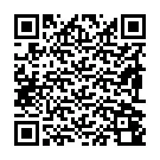 QR Code pour le numéro de téléphone +19892040325