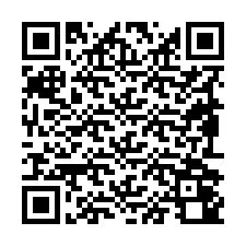 QR-koodi puhelinnumerolle +19892040358