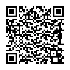 QR-код для номера телефона +19892040418