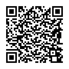 QR-код для номера телефона +19892040475