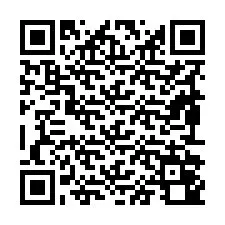 QR-код для номера телефона +19892040485