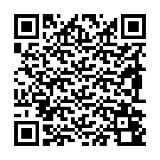 QR-koodi puhelinnumerolle +19892040530