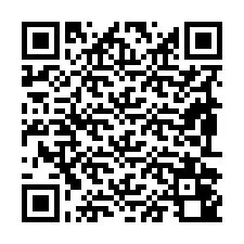 QR код за телефонен номер +19892040535