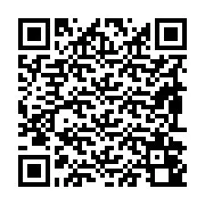 Kode QR untuk nomor Telepon +19892040565