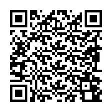 QR Code pour le numéro de téléphone +19892040566