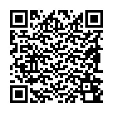 QR-Code für Telefonnummer +19892040579