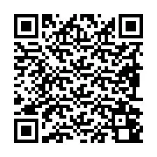 QR Code สำหรับหมายเลขโทรศัพท์ +19892040596