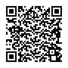 QR-code voor telefoonnummer +19892040612