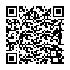 QR-код для номера телефона +19892040729