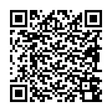 QR Code pour le numéro de téléphone +19892040863