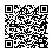 QR-code voor telefoonnummer +19892040945