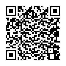 Kode QR untuk nomor Telepon +19892040959